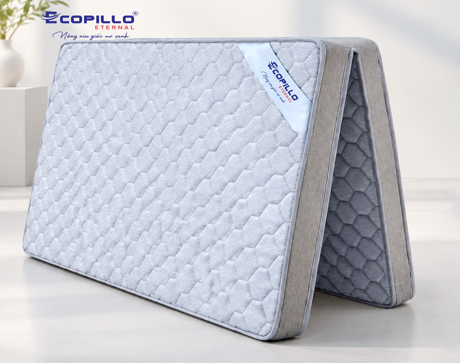 Đệm bông nano chần foam Ecopillo